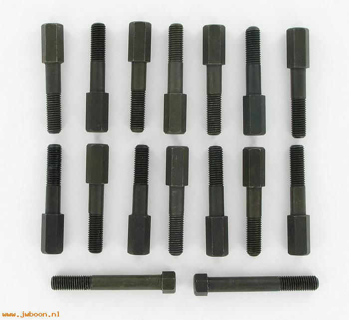      14-40Mkit (16811-40): Bolt kit, cylinder head - NOS - WLA,WLC 750cc with aluminum heads