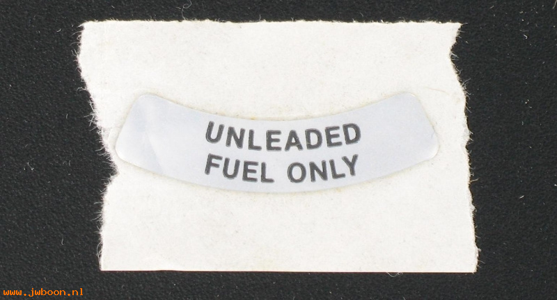   14260-91 (14260-91): Decal, fuel cap     "unleaded fuel only" - NOS-FXD 91-94,XL 93-94