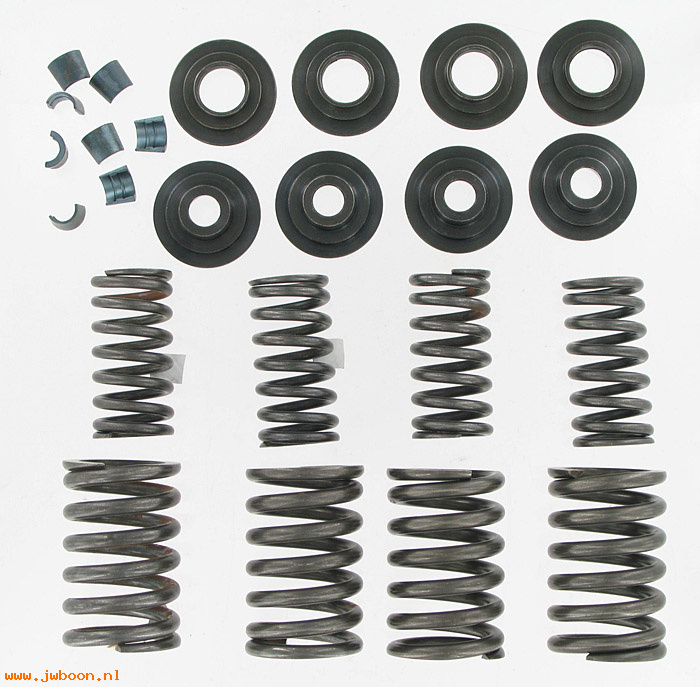  15-0042 (): Valve spring kit, with collars & keepers - BT 84-   Sportster 86-
