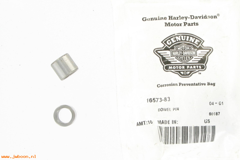   16573-83 (16573-83): Cylinder dowel / Acces door insert - NOS - Touring, FXD, Buell