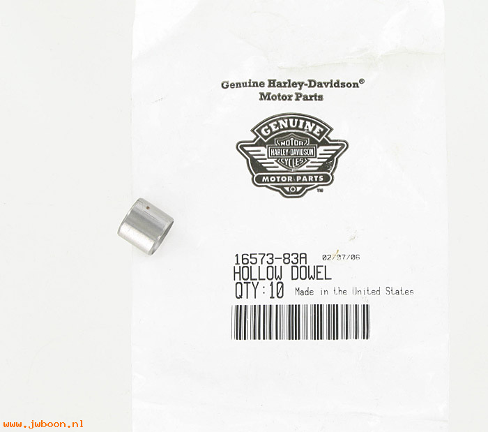   16573-83A (16573-83A): Cylinder dowel / Acces door insert - NOS -Softail, Touring, Buell