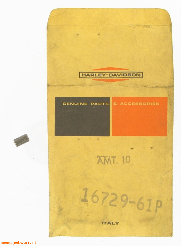   16729-61P (16729-61P): Dowel pin, cylinder head - NOS - Aermacchi Sprint '61-'74