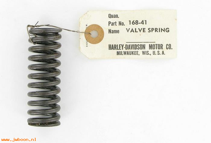     168-41 (18201-41): Valve spring - NOS - 750cc '41-'73 - Liberator onderdelen