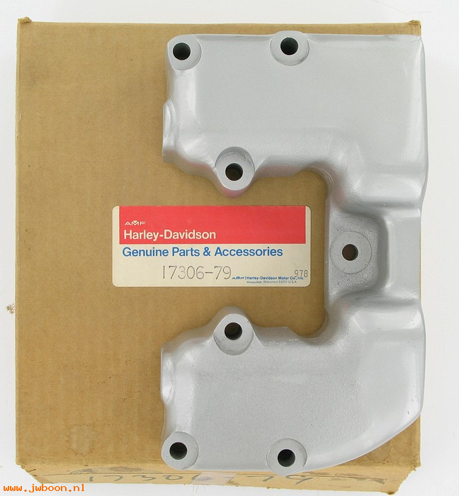   17306-79 (17306-79 / 17514-71): Rocker arm cover, front - NOS - Ironhead XLS '79-'82. AMF Harley
