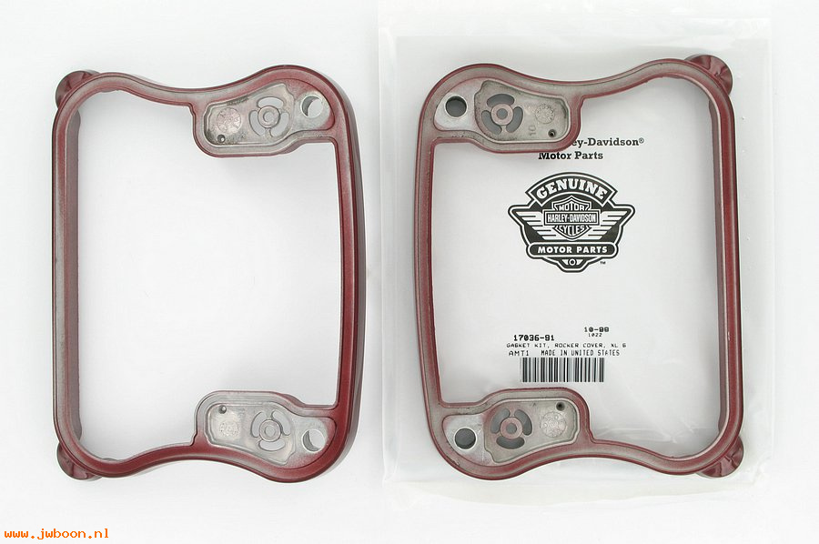   17538-99CX (17538-99CX): Rocker cover spacer kit - victory red sunglo - NOS - XLH 91-03