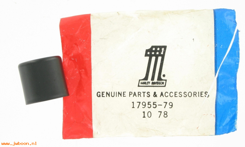   17955-79 (17955-79 / 17945-36B): Retainer - push rod spring - NOS - XLS '79-'82. FXWG '80-'81. AMF
