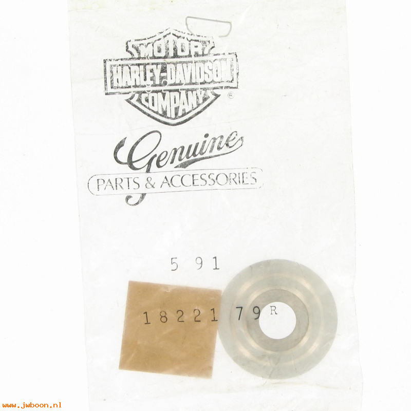   18221-79R (18221-79R): Collar - valve spring - NOS - Sportster XR750 '80-