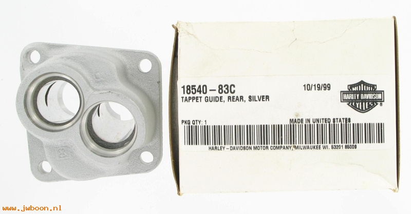   18540-83C (18540-83C): Tappet guide - rear cylinder - NOS - Evo 1340cc '84-'99