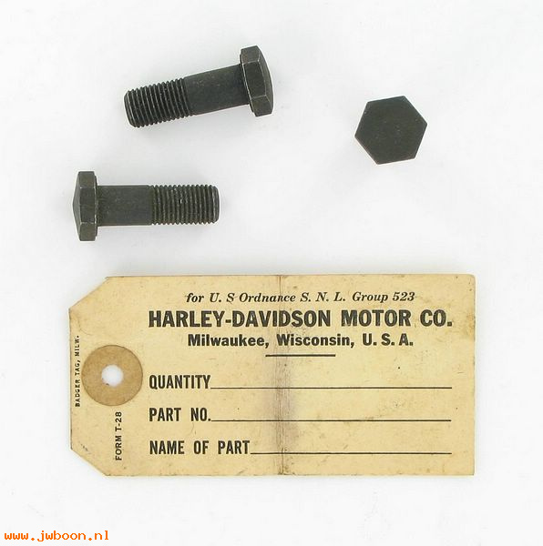    2100-16 (    4336 / EO544HB): Bolt, pedal pin, dome head - NOS - All models '17-'69. G523