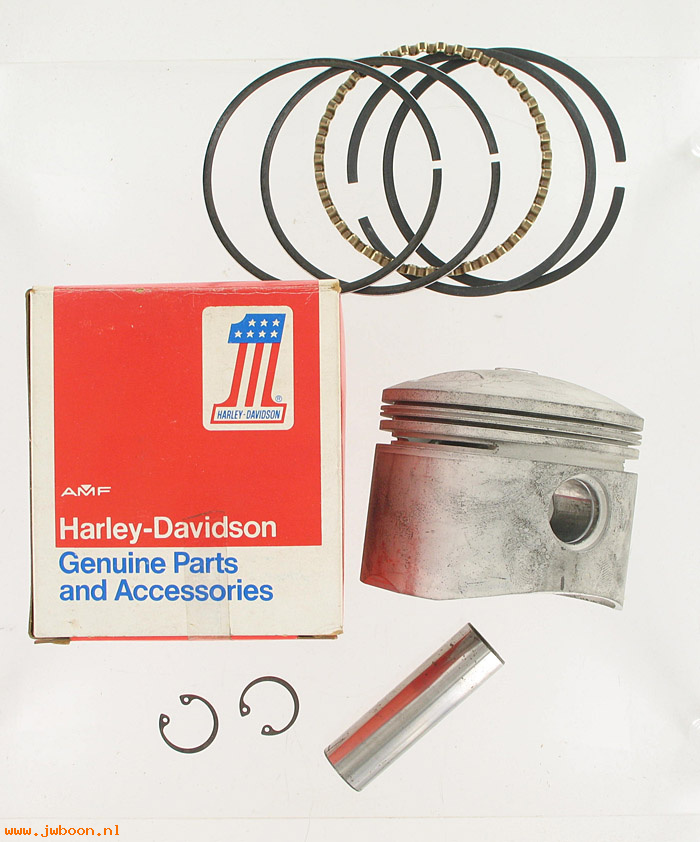   21990-80 (21990-80): Piston with rings and pin  Std. '81-'84 - NOS - Big Twins 81-e83
