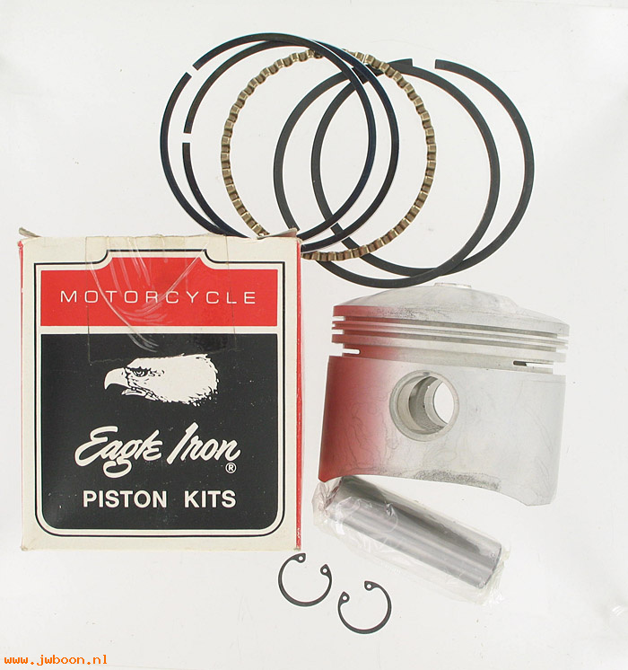   21990-80T (21990-80T): Piston with rings and pin  Std. '81-'84 - NOS - Big Twins 78-84