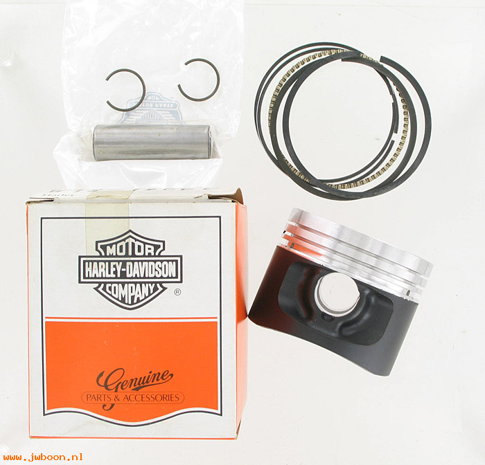  22253-86A (22253-86A /22642-86C): Piston with rings and pin - 883 - NOS - Sportster XLH 883 '86-'03