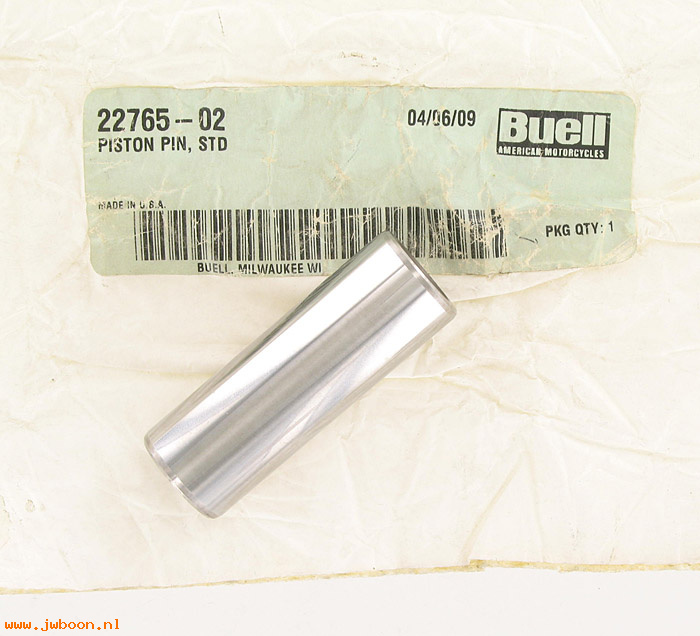   22765-02 (22765-02): Piston pin  Std - NOS - Buell. Sportster, XL