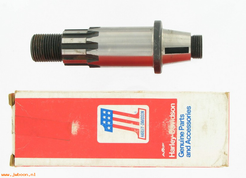   24001-65 (24001-65): Sprocket shaft - NOS - FL, FLH '65-'69, Electra Glide