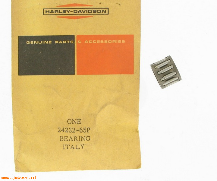   24232-65P (24232-65P): Needle bearing, piston pin - NOS - Aermacchi M-50 '65-'66
