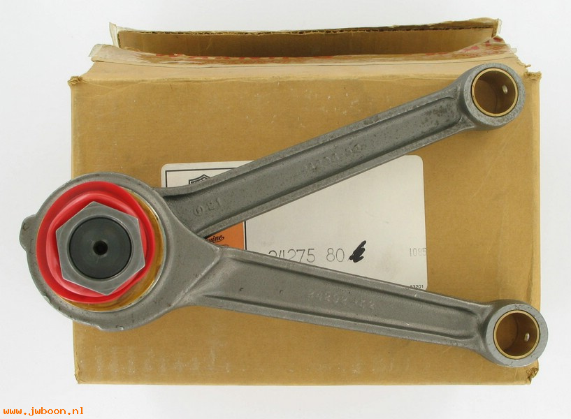  24275-80 (24275-80): Connecting rod assy. (commonized taper) - NOS - XL L81-85