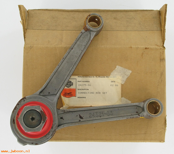   24275-86 (24275-86): Connecting rod assy. - NOS - Sportster XL 1986