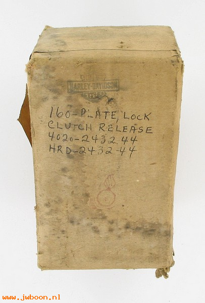    2432-44.160pack (37081-44): Lockwashers, clutch release lever screw - NOS - WL's '44-'52