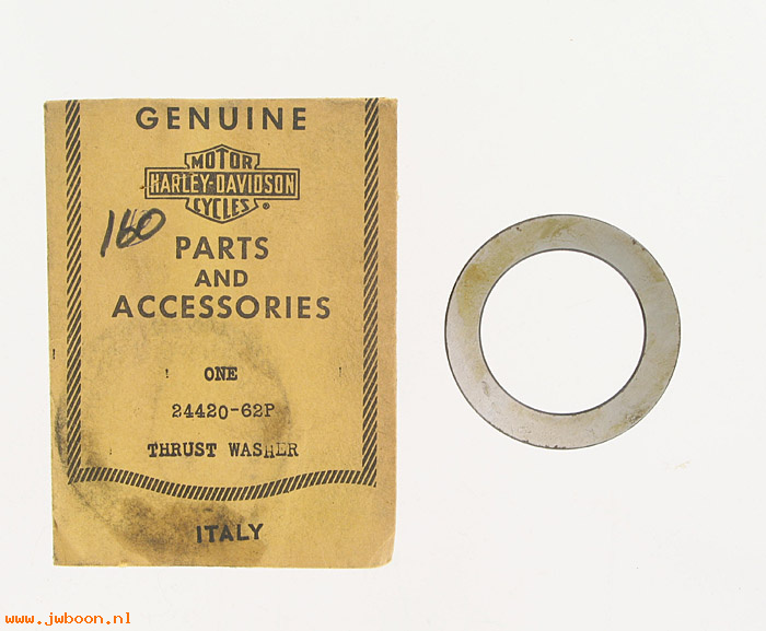   24420-62P (24420-62P): Thrust washer, crankpin bearing - NOS - Sprint 63-e68 in stock
