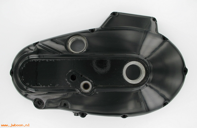   25424-80 (25424-80): Chain cover, black - NOS - Sportster Ironhead XLS 1980. AMF