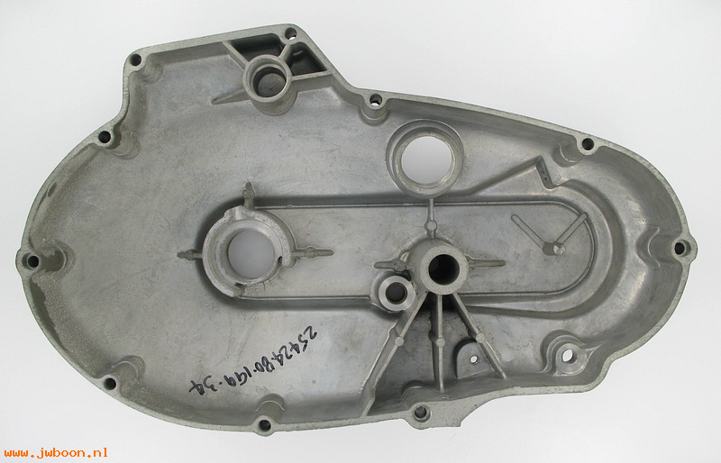  25424-80 (25424-80): Chain cover, black - NOS - Sportster Ironhead XLS 1980. AMF