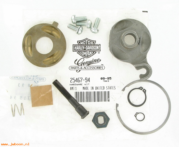   25467-94 (25467-94): Hardware conversion kit - primary cover - NOS - Sportster XLH