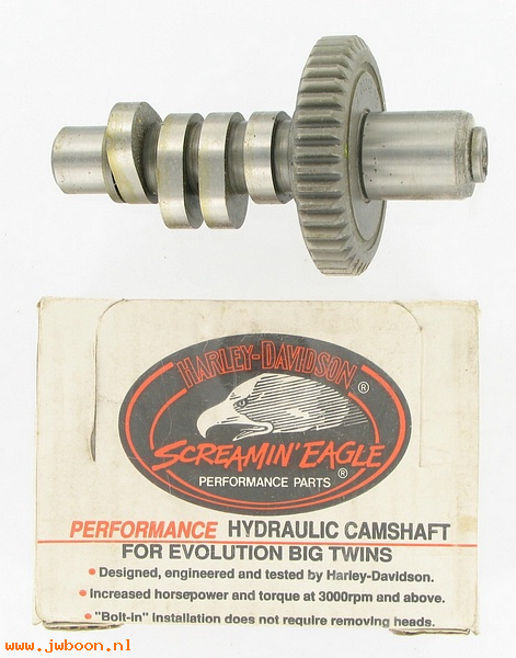   25487-87 (25487-87): Performance bolt-in hydraulic camshaft - Screamin' Eagle - NOS