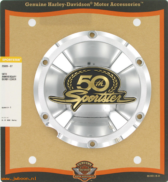   25939-07 (25939-07): Derby cover - Sportster 50th anniversary - NOS - Sportster XL 04-