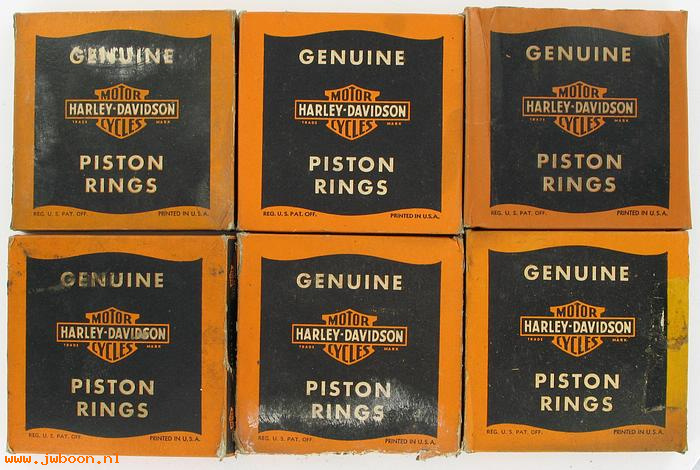     261-38special (22355-38.packs): Ring set, piston Std. - +.040"   (36 piston rings) - NOS - 750cc