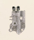   26278-84 (26278-84): Cover assembly - oil pump - NOS - FLH 1984. FXE-80 L84,Shovelhead