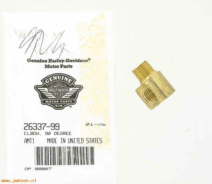   26337-99 (26337-99): Elbow, 90 degrees - NOS - Sidecar TLE. TLE-Ultra