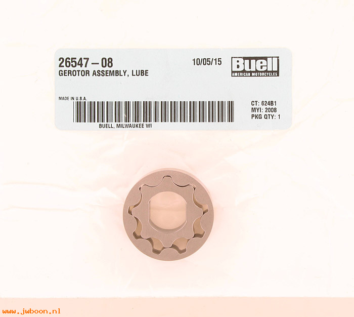   26547-08 (26547-08): Gerotor set, feed - NOS - Buell