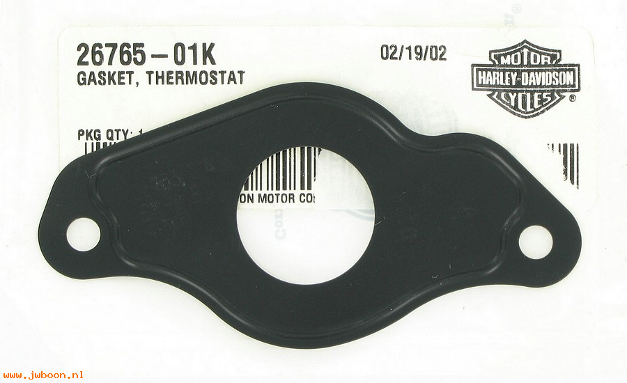   26765-01K (26765-01K): Gasket, thermostat - NOS - V-rod '02-