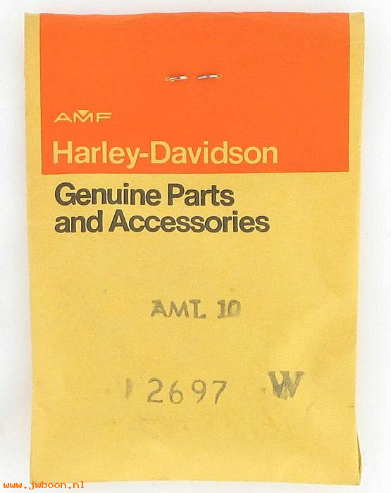       2697W.10pack (    2697W.10pack): Screw, 10-24 x 1/2" Phillips pan head - NOS - Snowmobile AMF H-D