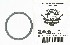   26992-99 (26992-99): Seal, intake manifold / EFI module - NOS - Twin Cam '99-'00.Buell