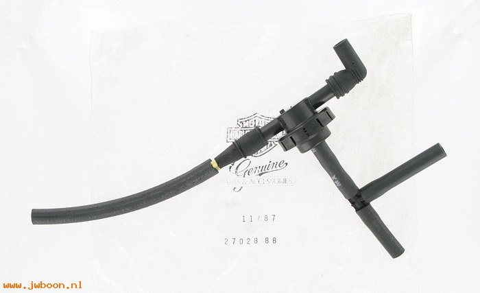   27028-88 (27028-88): Vent valve tube assy.    (Ca. only) - NOS - Evo 1340cc '88-'89