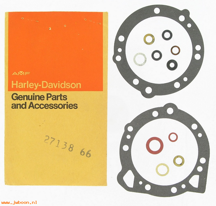   27138-66 (27138-66): Gasket and packing set - NOS - XLH,XLCH 66-71. FL 67-70