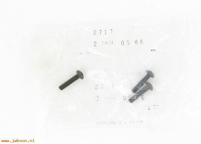       2717 (    2717): Screw, 8-32 x 3/4" Phillips button head - G-Tech - NOS - FL, FX