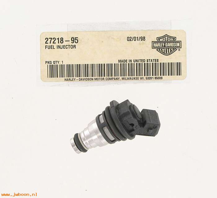   27218-95 (27218-95): Fuel injector, 2.49 g/s - NOS - EFI Touring models '95-'98