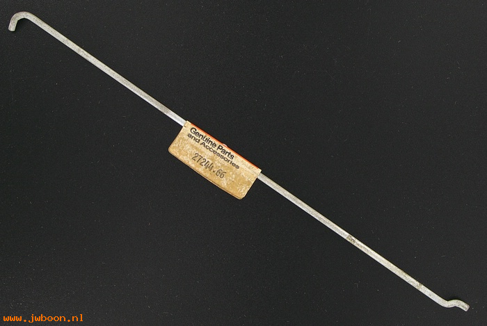   27244-66 (27244-66): Rod - choke lever - NOS - Sportster Ironhead XLH, XLCH 1966