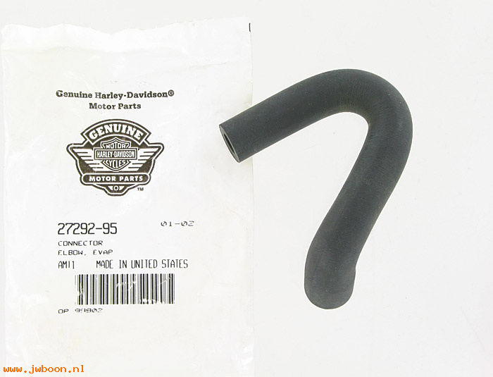   27292-95 (27292-95): Connector elbow, canister - NOS - Buell S3 Thunderbolt '97-'02