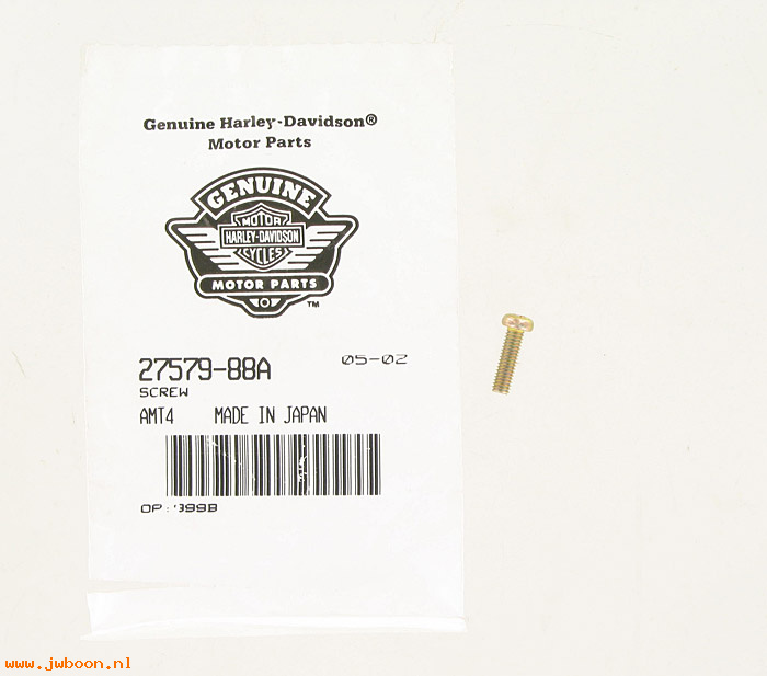   27579-88A (27579-88A): Screw, float bowl - NOS - Buell '95-'98.  Sportster XL's '88-