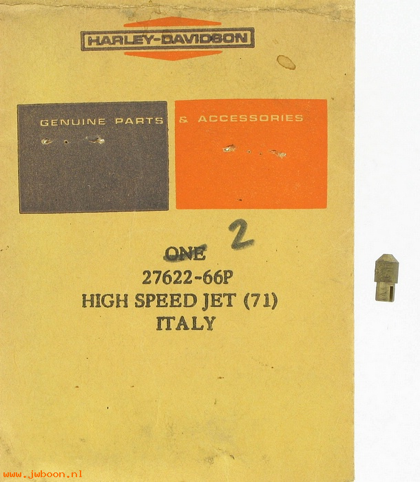   27622-66P (27622-66P): High speed jet  .71 mm - NOS - Aermacchi M-50 '66-'72. X-90 1972