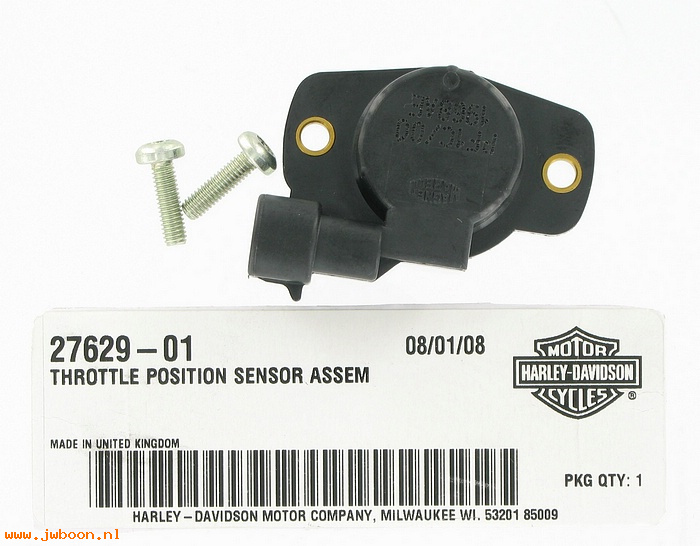   27629-01 (27629-01): Throttle position sensor assembly-NOS-Touring.Softail. Dyna. XL's