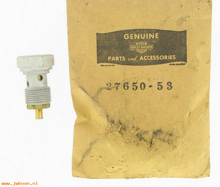   27650-53 (27650-53): Nozzle and holder - NOS - ST "165"  '53-'59