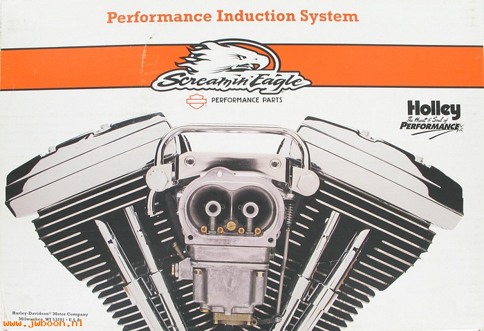   27973-00 (27973-00): Induction system, Holley two-barrel carburetor - Screamin' Eagle