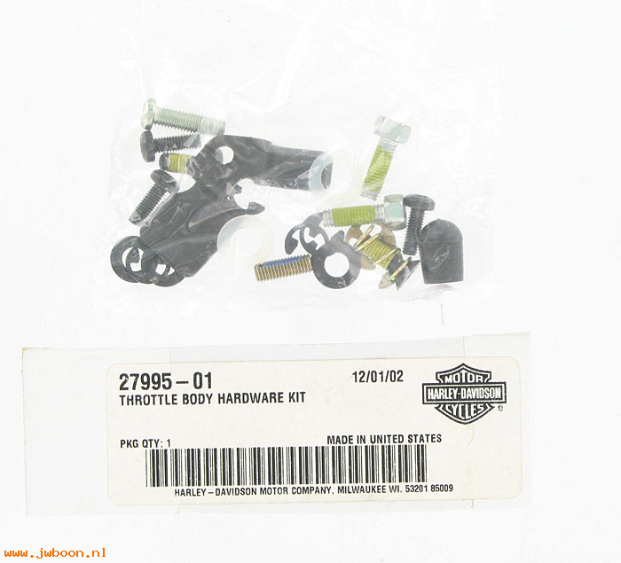   27995-01 (27995-01): Throttle body hardware kit - NOS - V-rod