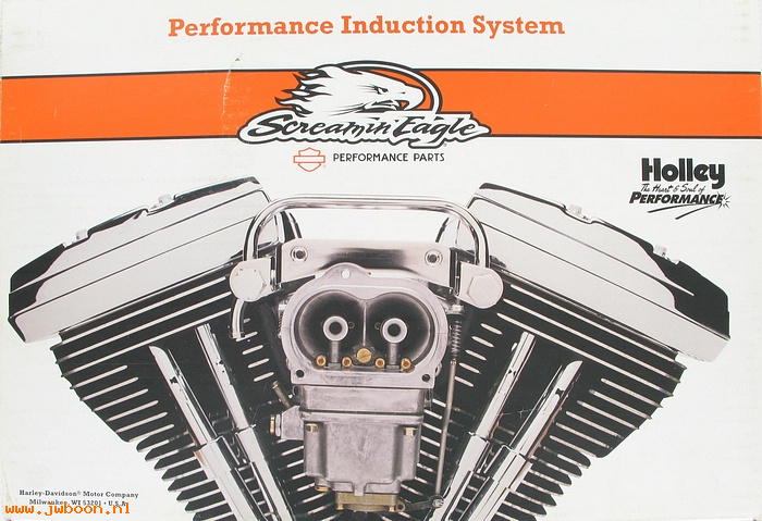   28011-00 (28011-00): Induction system, Holley two-barrel carburetor - Screamin' Eagle