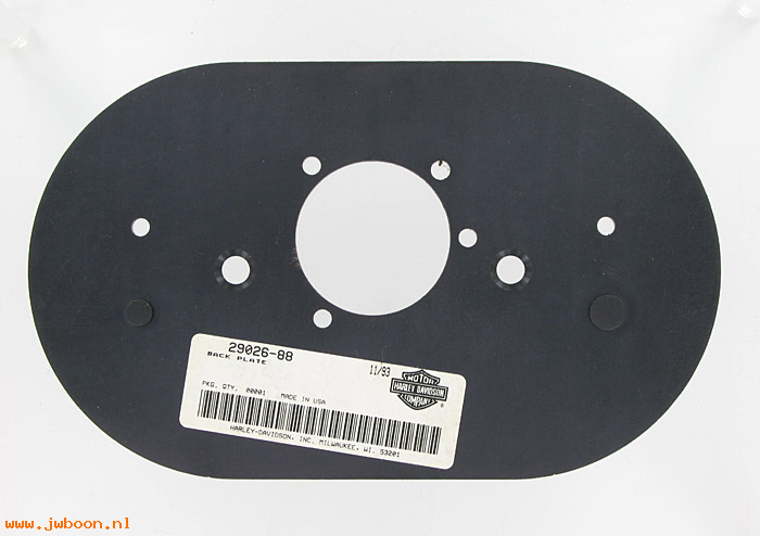   29026-88 (29026-88): Back plate, air cleaner - NOS