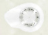   29193-08CGS (29193-08CGS): Air cleaner cover - white gold pearl - NOS - FXD, Dyna '08-